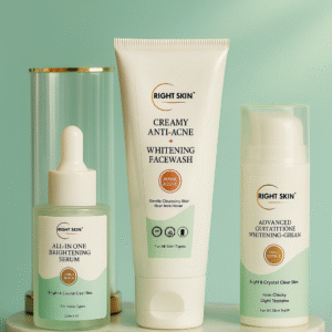 RIGHT SKIN™ Brightening Serum & Whitening Cream Glow Bundle