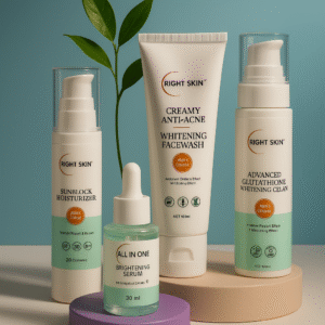 RIGHT SKIN™ Whitening Cream & Facewash Glow Bundle