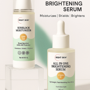 RIGHT SKIN™ Sunblock & Serum Glow Bundle